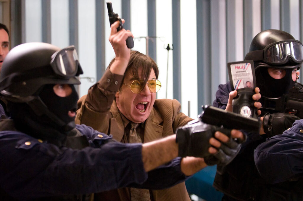 Jean-Michel Noirey (l'inspecteur Verlun) dans "La loi de Murphy" de Christophe Campos - Gaumont - Canal + (2009) / photo©julien Bonet