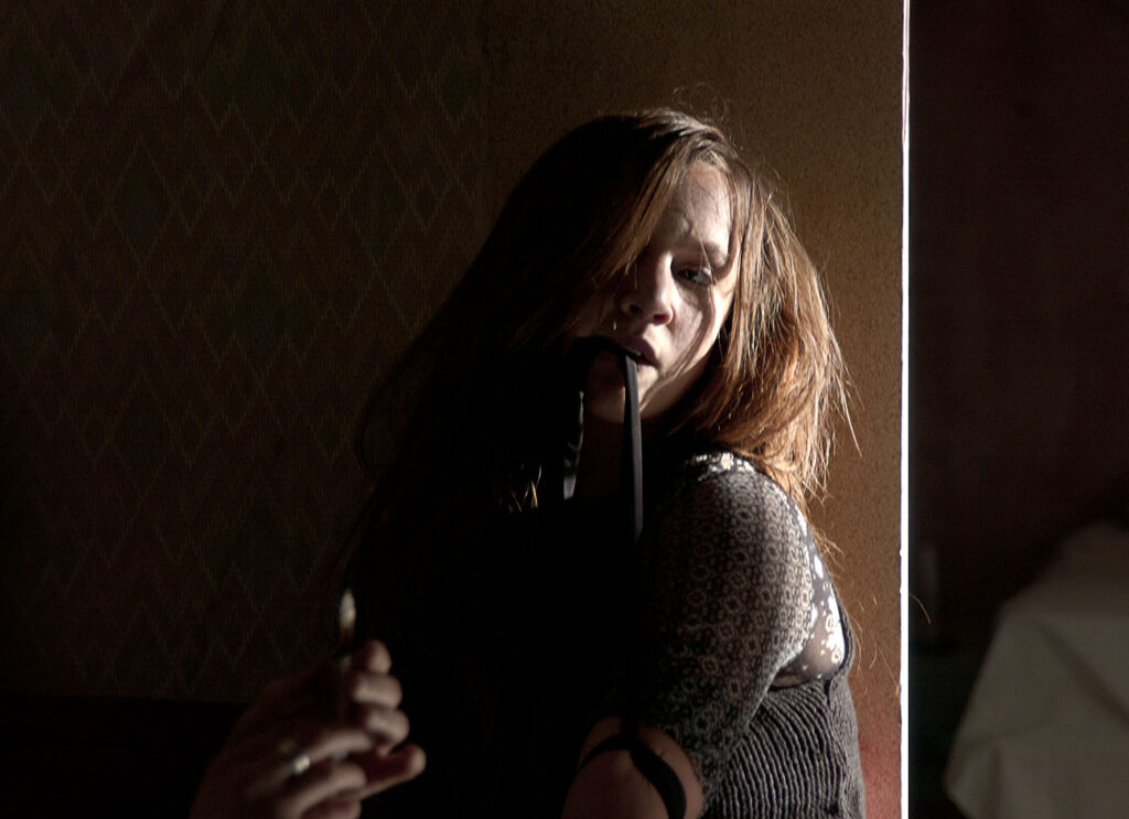 Marie Kremer dans "Ravages" de Christophe Lamotte - Beaubourg Audiovisuel - Arte France (2007) / photo©julien Bonet