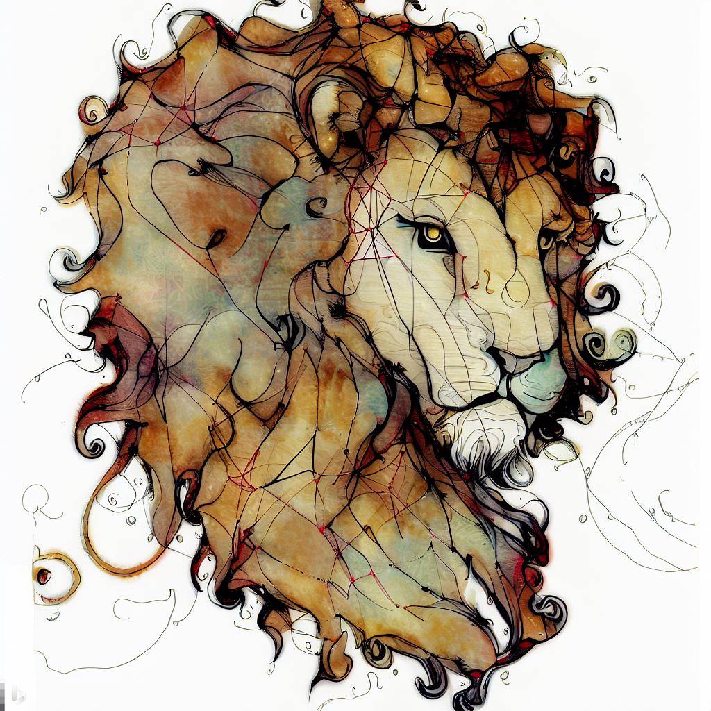 Leo - Egon Schiele style