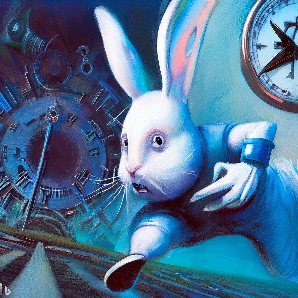 The White Rabbit / Wonderland - Enki Bilal style