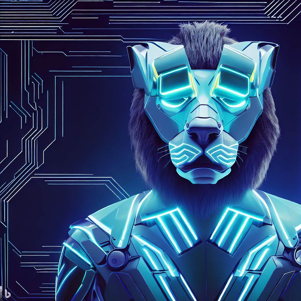 Le lion peureux / The cowardly Lion