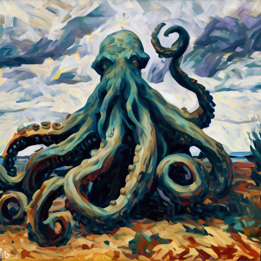 Cthulhu par Cezanne