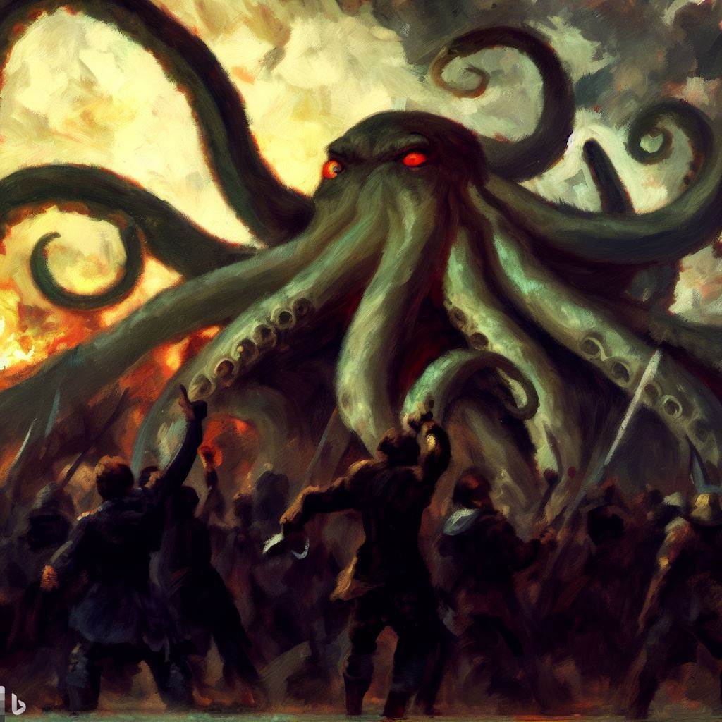 Cthulhu par Delacroix