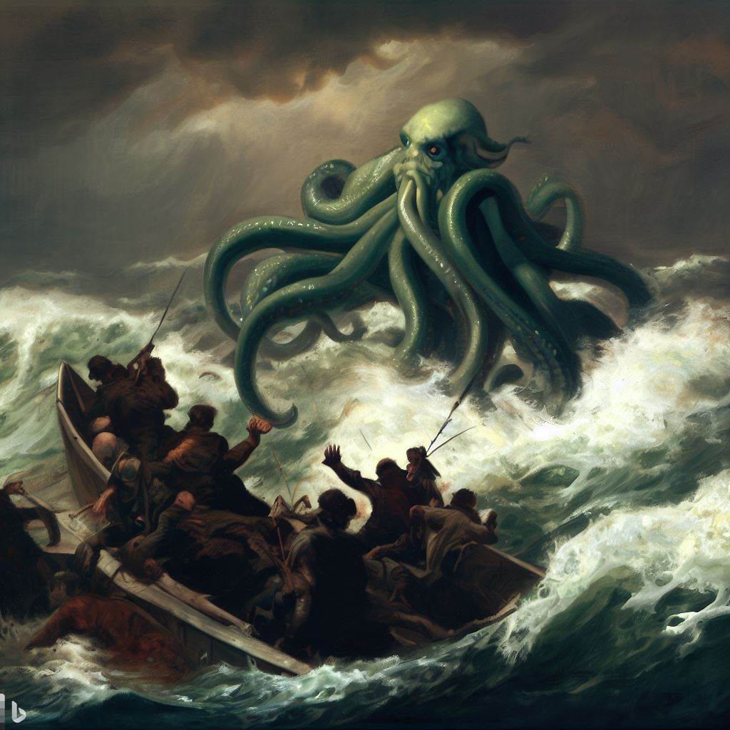 Cthulhu par Géricault