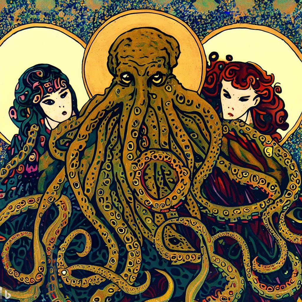Cthulhu par Klimt
