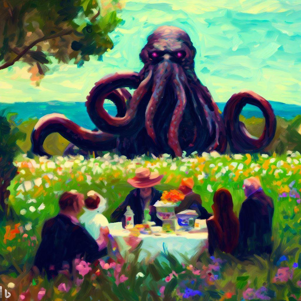 Cthulhu par Monet