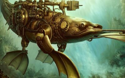 MECHANICAL AQUATIC DINOSAURS