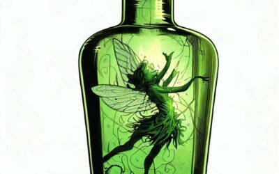 GREEN FAIRY BOTTLE