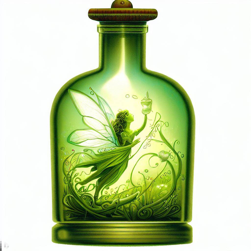 the Fairy in a bottle / Robert Maguire style