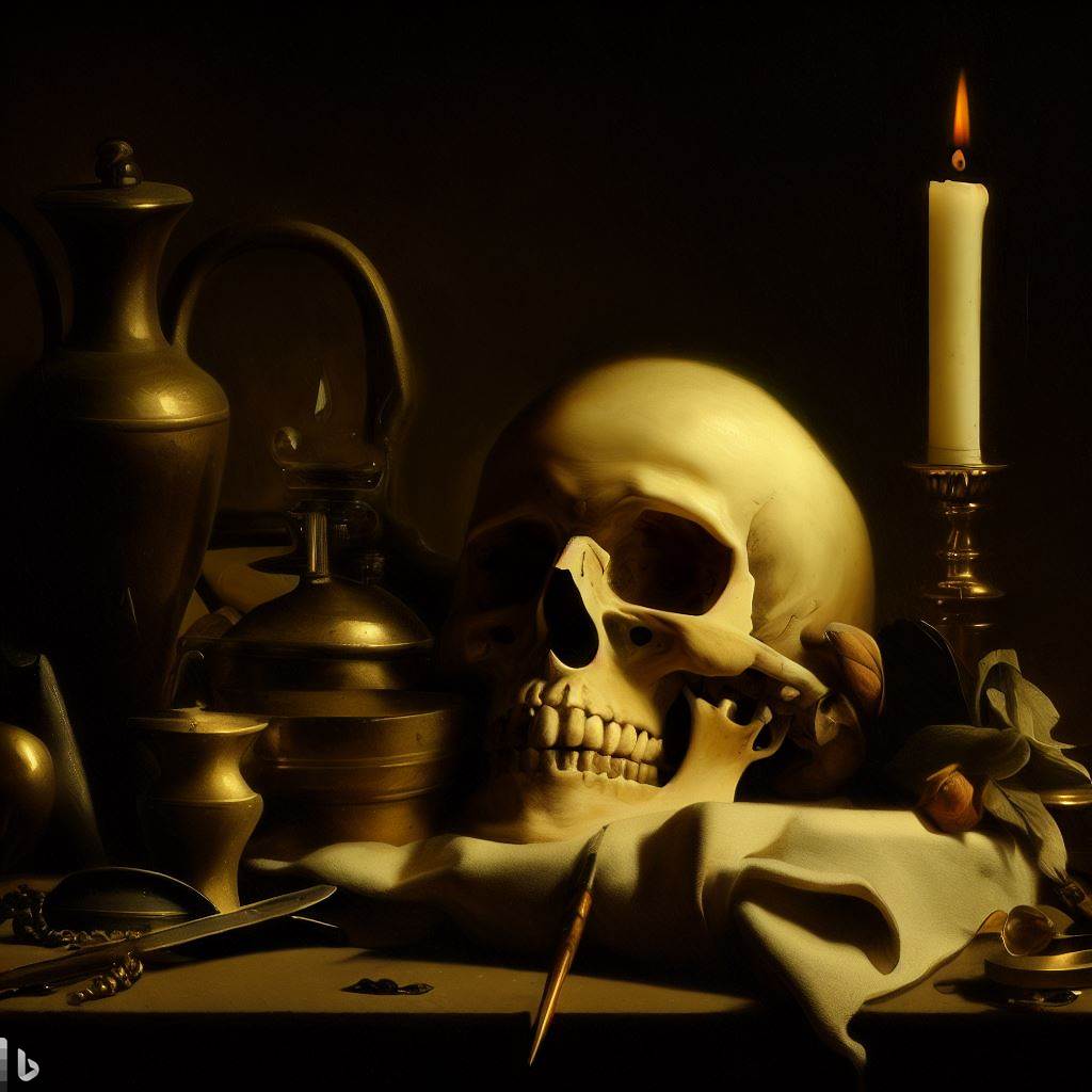 Vanitas Caravage style