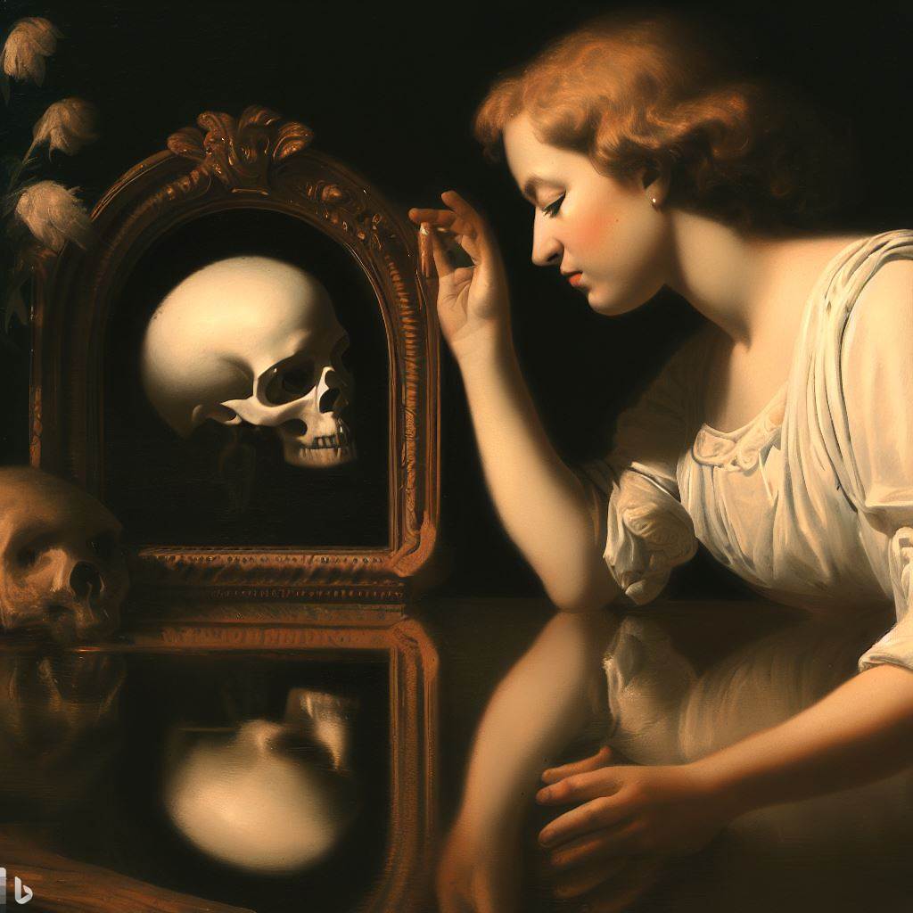 Vanitas Angelica Kauffmann style