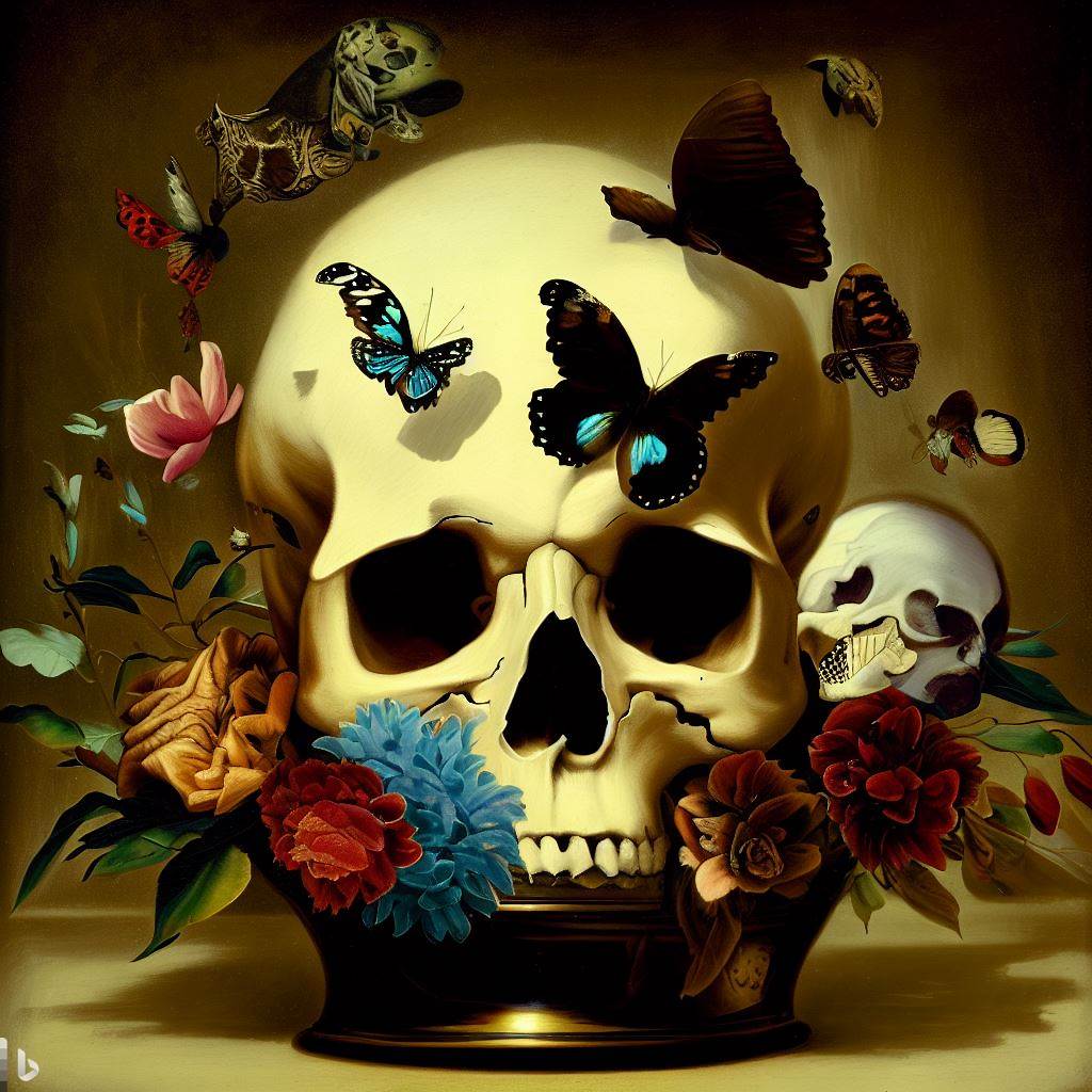 Vanitas Dali style