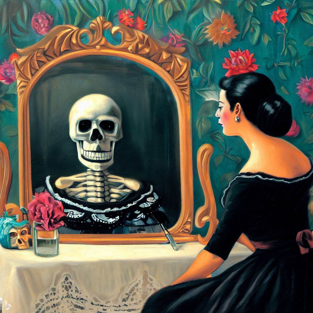 Vanitas Frida Kahlo style